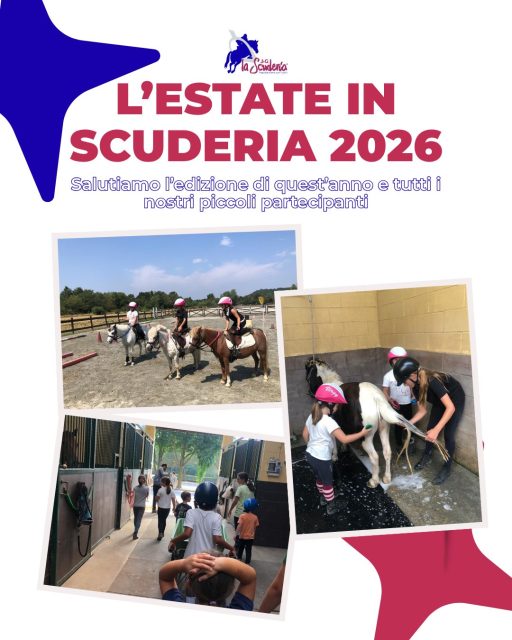 📷Vi lasciamo ancora qualche foto dell'Estate in Scuderia 2026 perchè ancora non abbiamo realizzato di dover aspettare un anno intero per rivederci!☀️