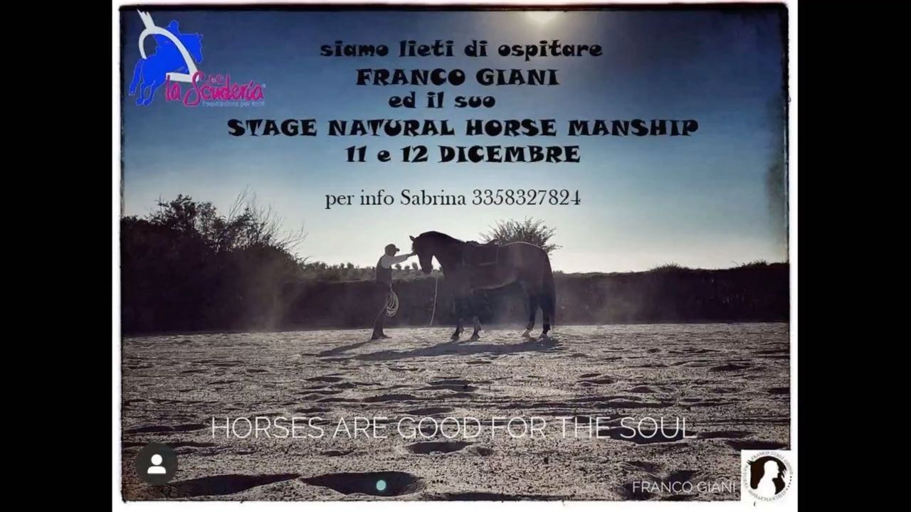 Stage con @franco_giani_horsemanship due giorni indimenticabili per i ns riders ed i loro ponies… Grazie ☺️